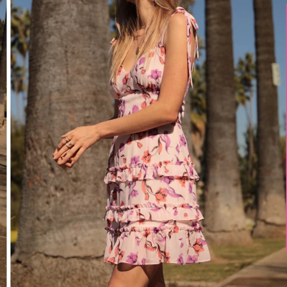 NWT LOST + WANDER GARDEN OF DELIGHT MINI DRESS - Picture 2 of 10